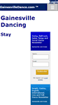 Mobile Screenshot of gainesvilledance.com